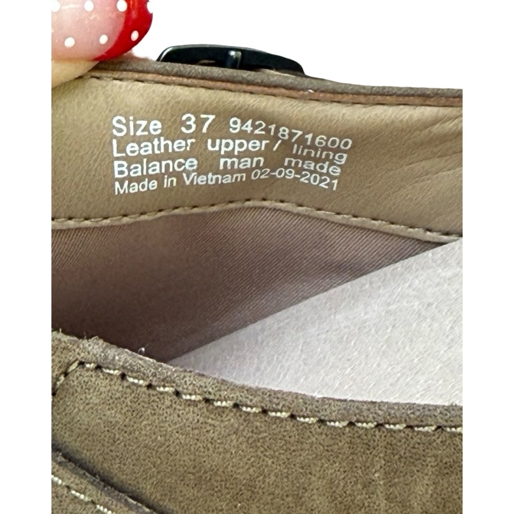 Dansko Berry Backless Women's Clog in Mushroom Burnished Nubuck Mule 37 - Picture 6 of 8